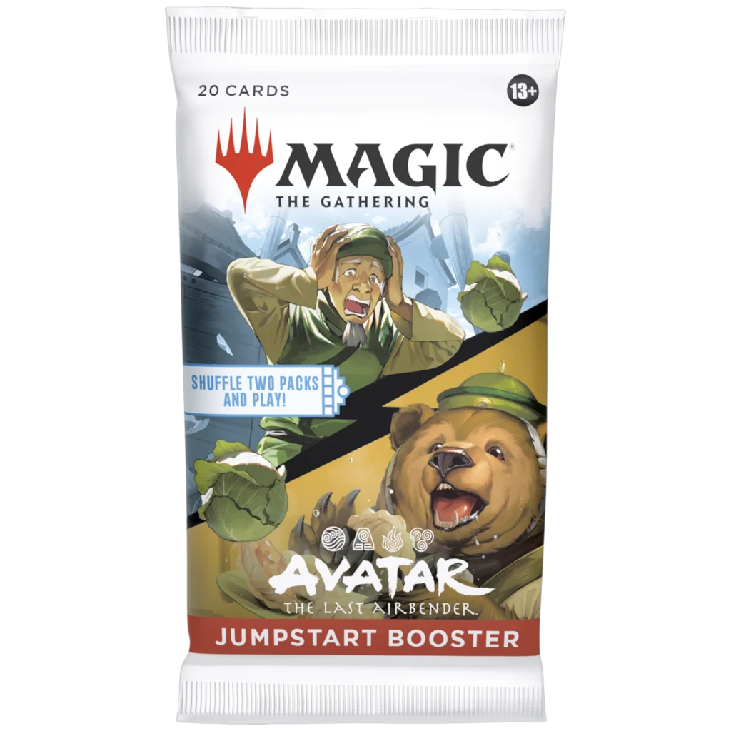 Sobre de Jumpstart de Magic: The Gathering | Avatar: la leyenda de Aang (en inglés)