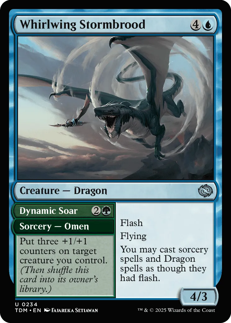 MTG Canarias - TDM 0234 - Whirlwing Stormbrood