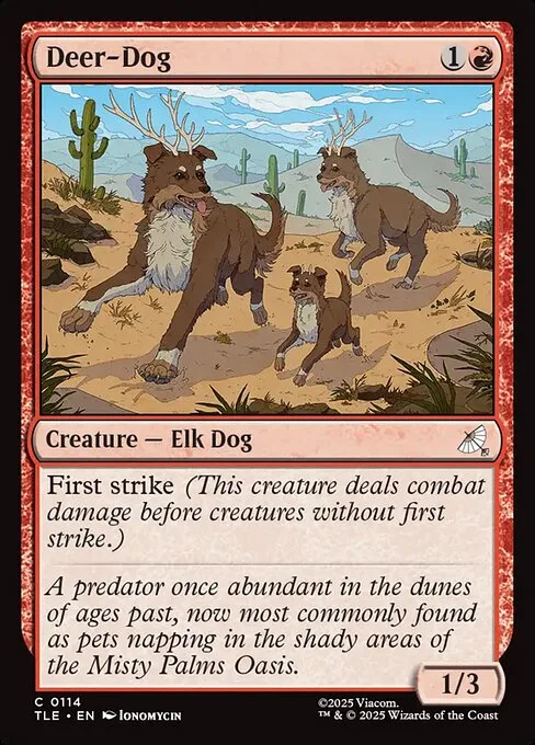 Deer-Dog