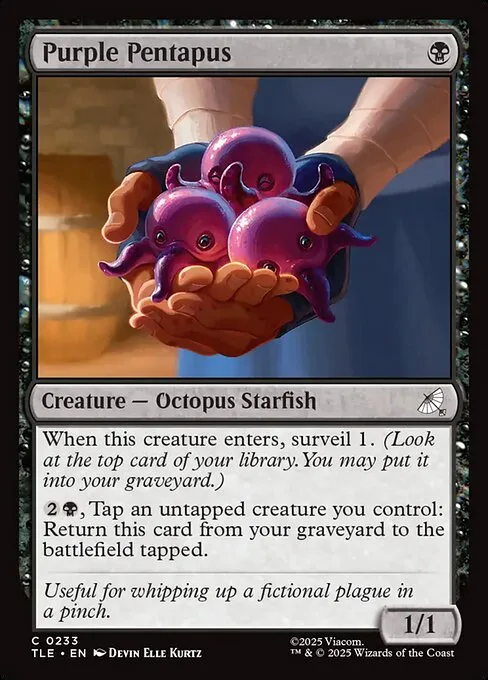 Pentapulpo morado