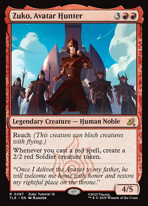 Zuko, cazador del Avatar