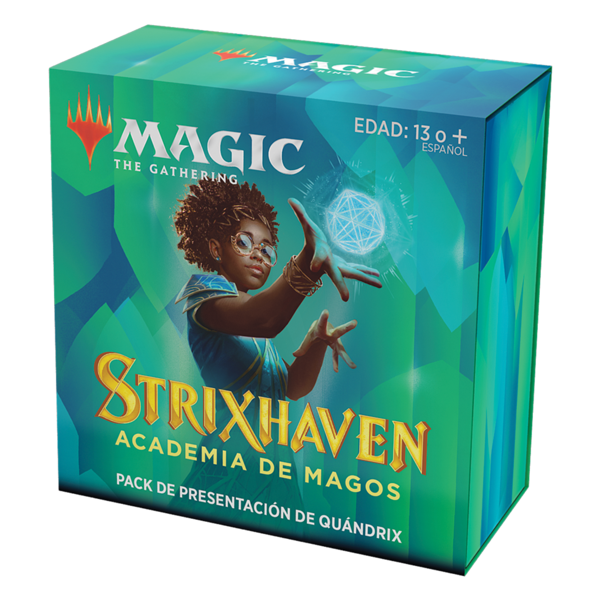 Pack de Presentación de Magic The Gathering Facultad Quándrix de Strixhaven Academia de magos (en español)