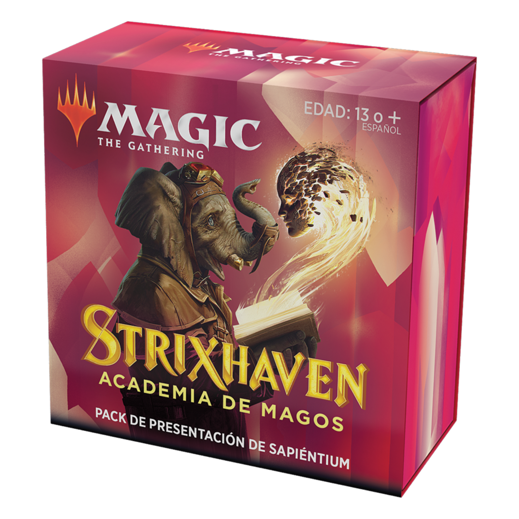 Pack de Presentación de Magic The Gathering Facultad Sapiéntium de Strixhaven Academia de magos (en español)