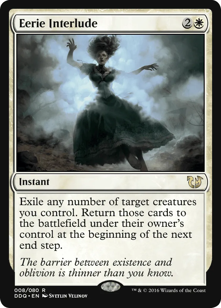 MTG Canarias - DDQ 008 - Eerie Interlude