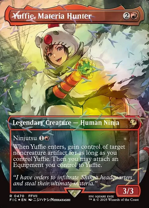 Yuffie, cazadora de materias