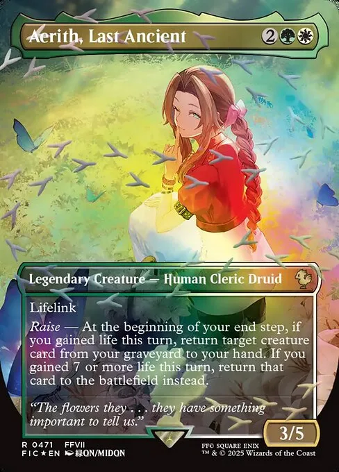 Aeris, última de los Ancianos