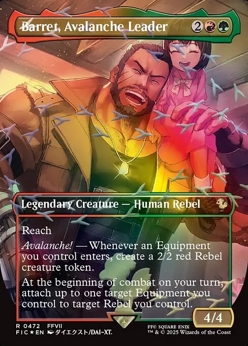 Barret, líder de Avalancha