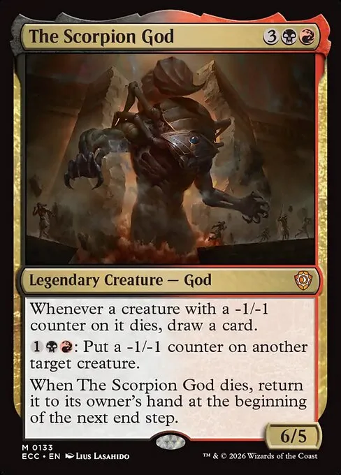 El Dios Escorpión