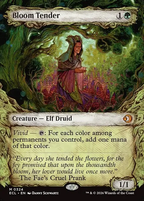 Cuidadora de las flores