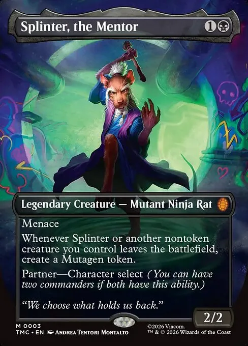 Splinter, the Mentor