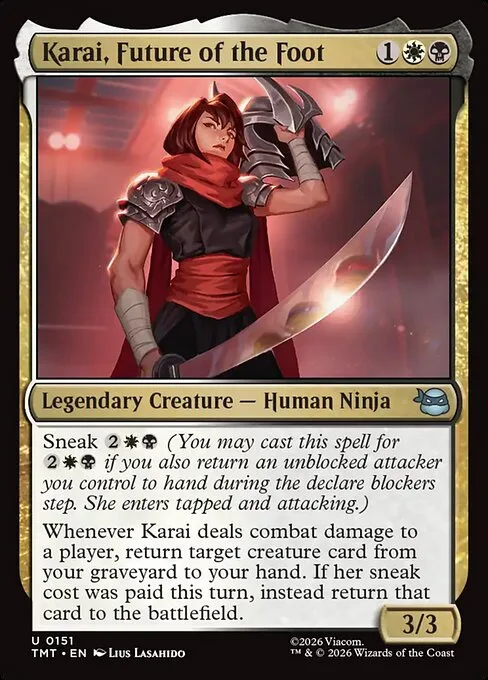 Karai, Futuro del Pie