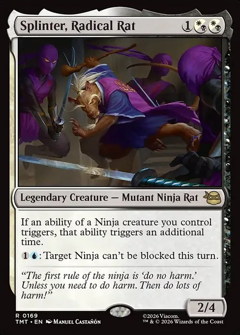 Splinter, rata radical
