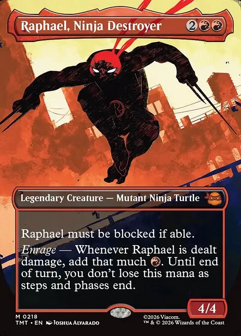 Raphael, destructor de ninjas