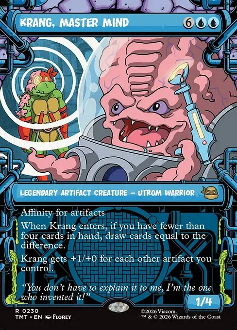 Krang, mente maestra