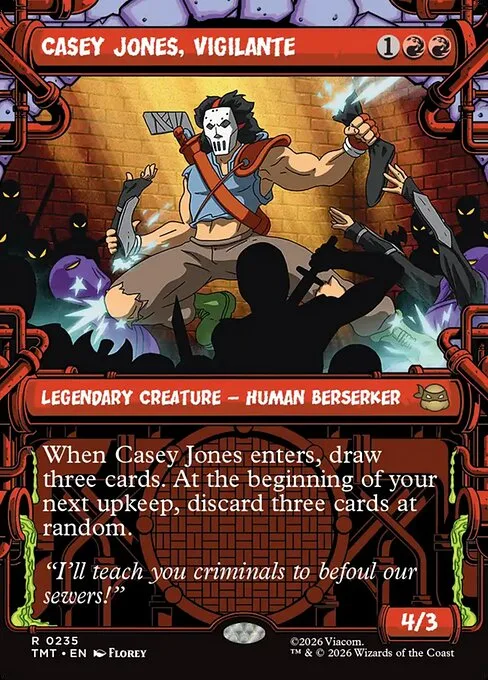 Casey Jones, protector