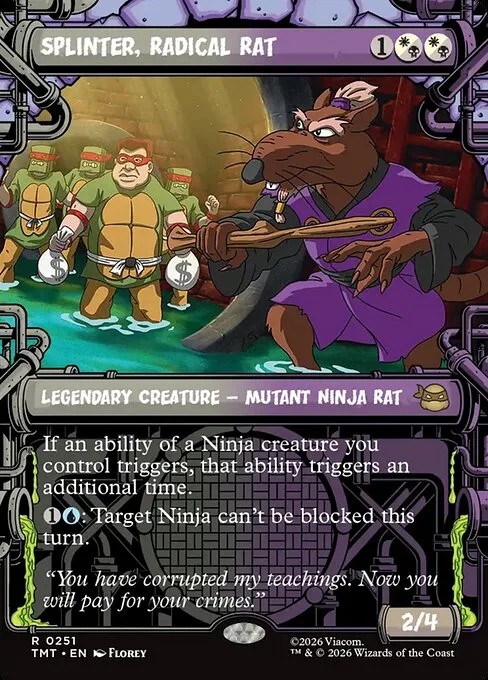 Splinter, rata radical