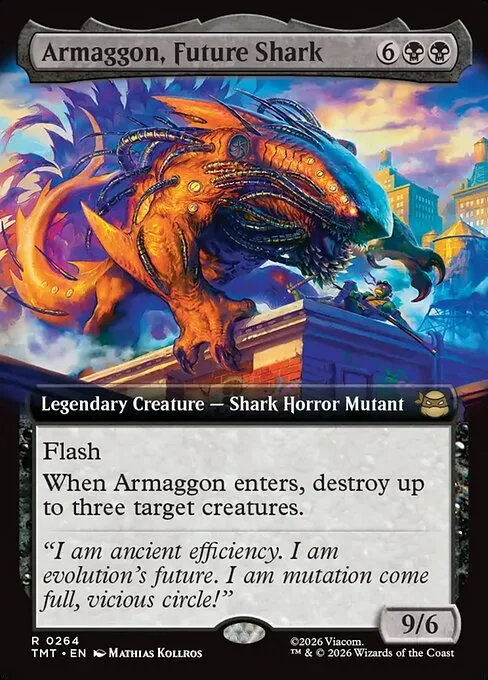 Ármaggon, tiburón del futuro