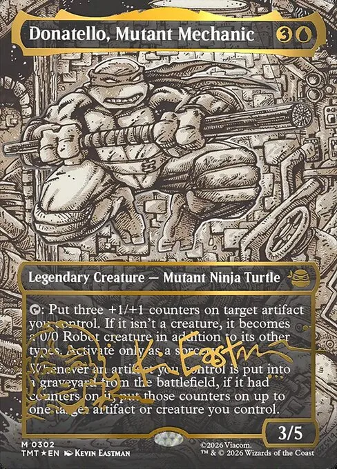 Donatello, mecánico mutante