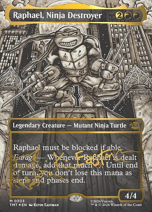Raphael, destructor de ninjas