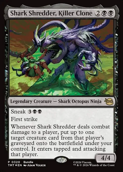 Shredder tiburón, clon asesino