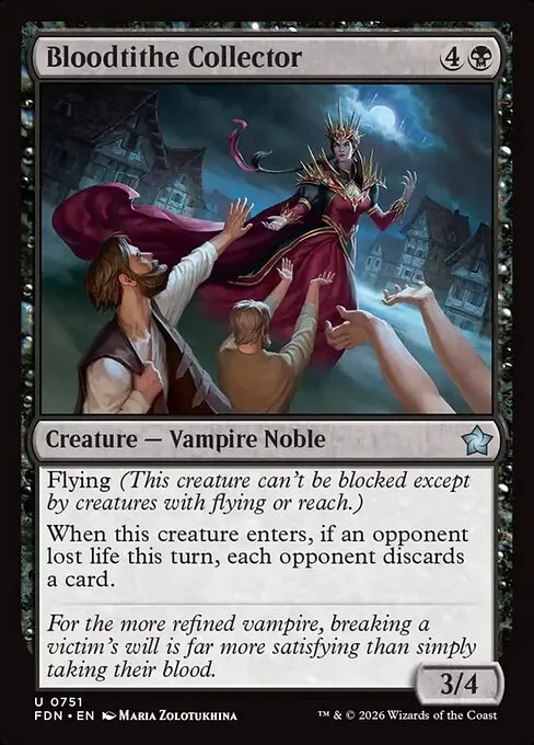 Recolectora de diezmos de sangre