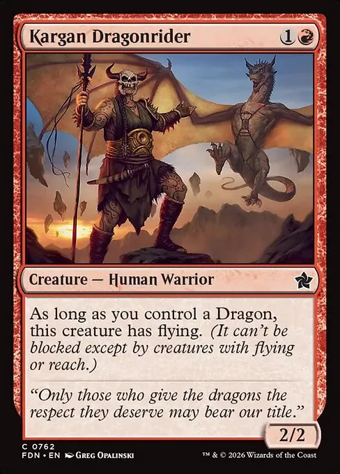 Jinete de dragones kargana