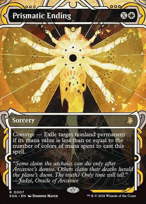 Final prismático
