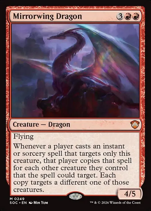 Dragón alas de espejo