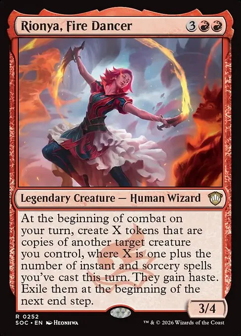 Rionya, bailarina de fuego