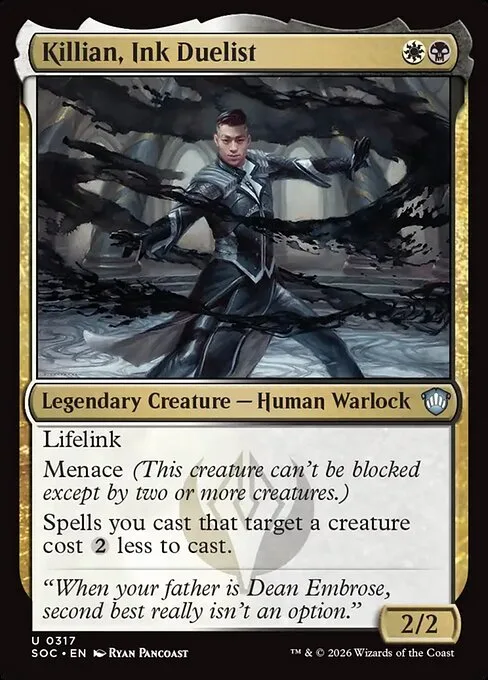 Killian, duelista de tinta
