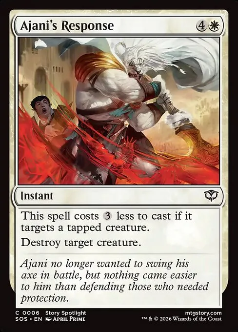 Respuesta de Ajani