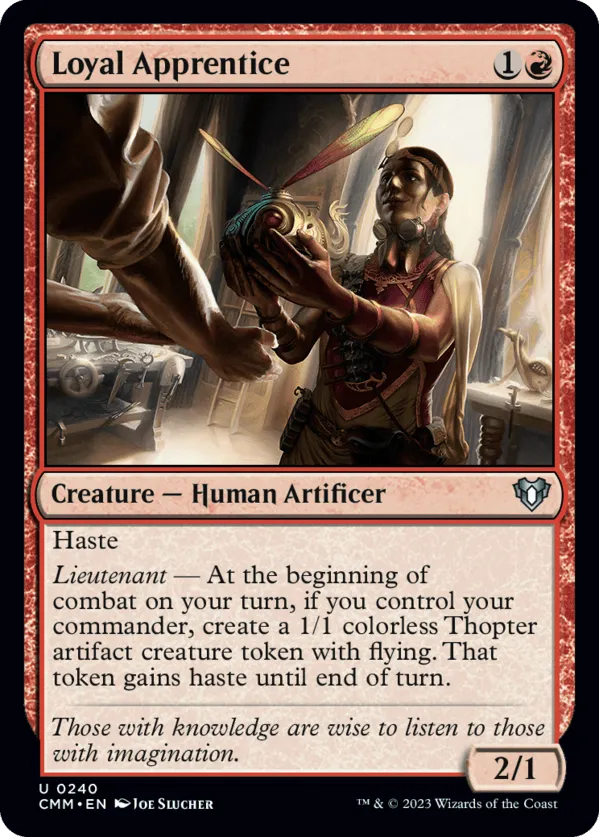 MTG Canarias - CMM 0240 - Loyal Apprentice
