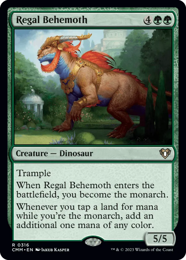 MTG Canarias - CMM 0316 - Regal Behemoth
