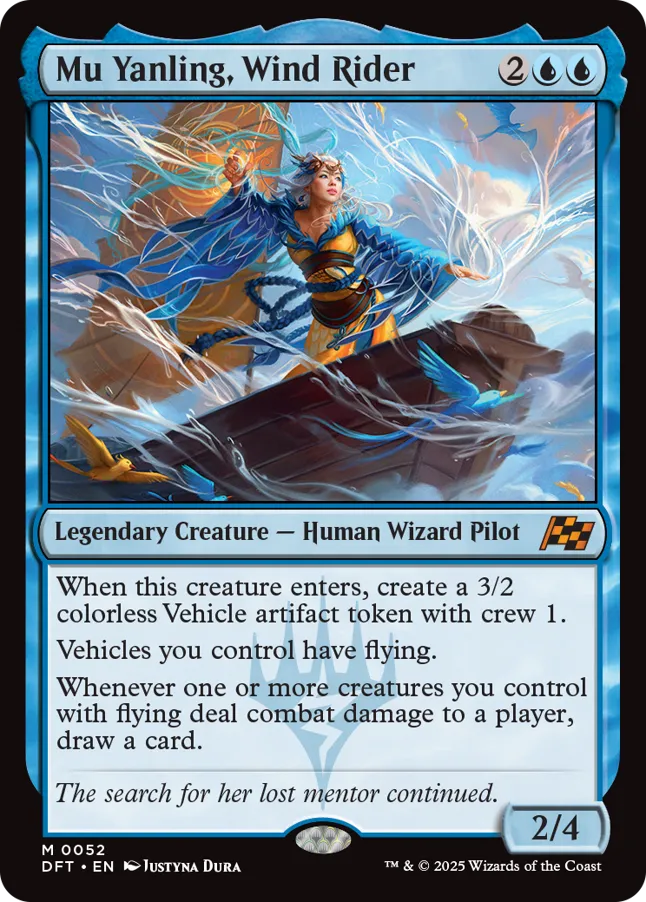 MTG Canarias - DFT 0052 - Mu Yanling, Wind Rider