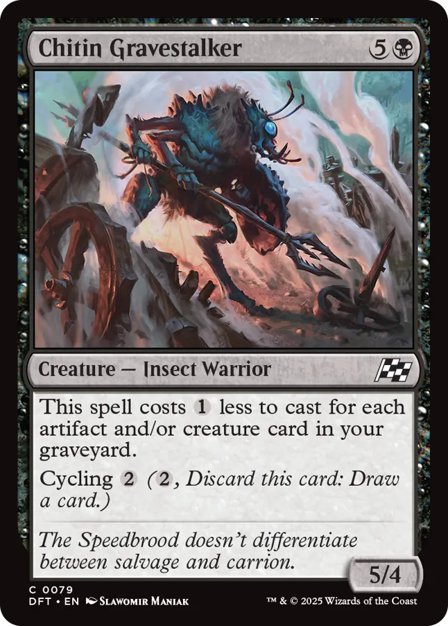 MTG Canarias - DFT 0079 - Chitin Gravestalker