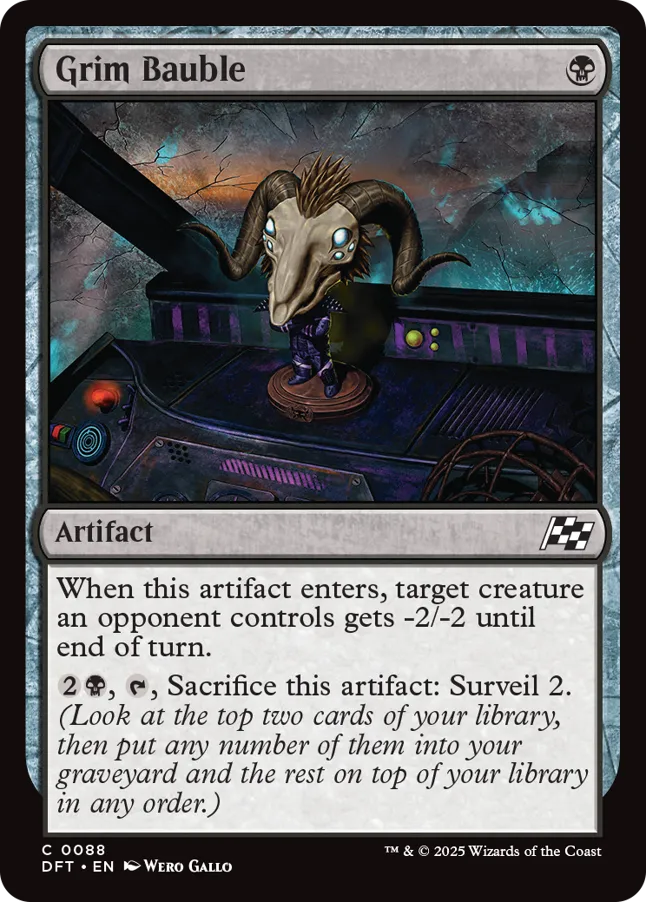 MTG Canarias - DFT 0088 - Grim Bauble