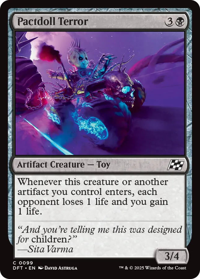 MTG Canarias - DFT 0099 - Pactdoll Terror