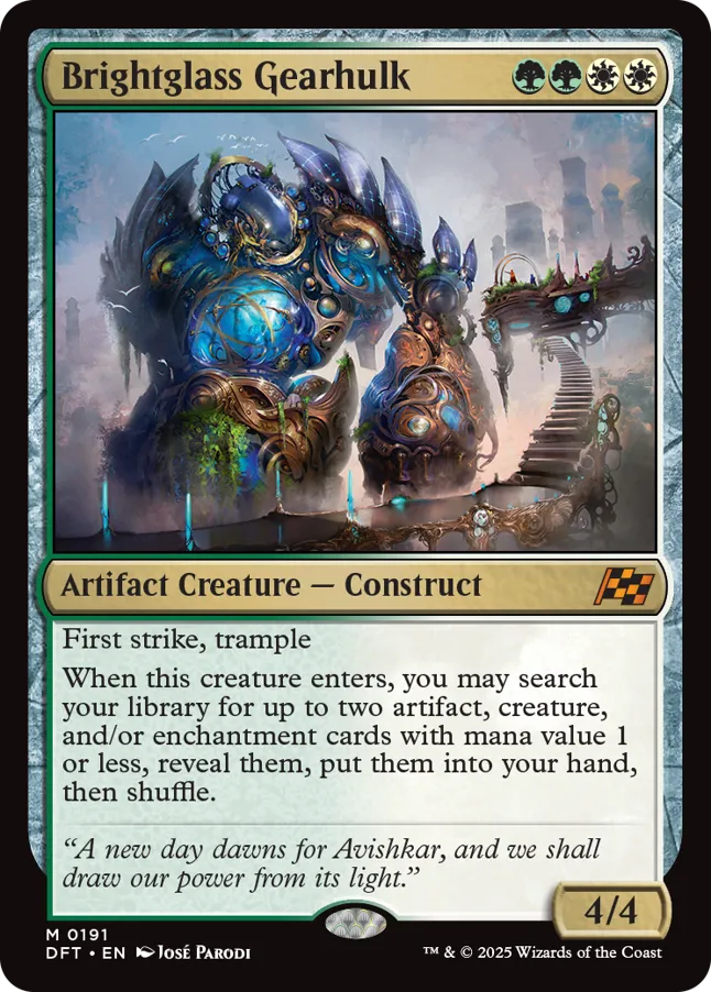 MTG Canarias - DFT 0191 - Brightglass Gearhulk