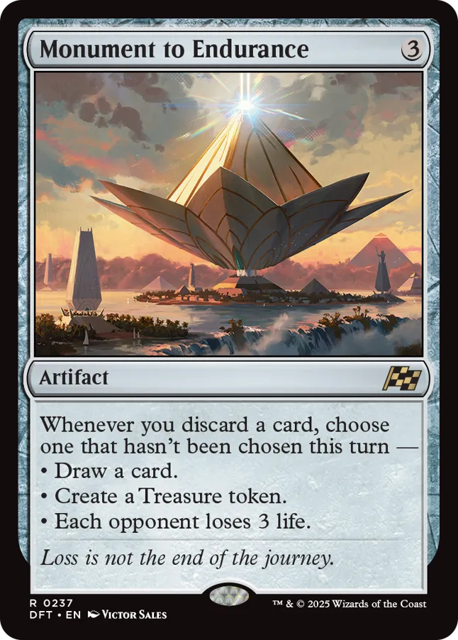 MTG Canarias - DFT 0237 - Monument to Endurance