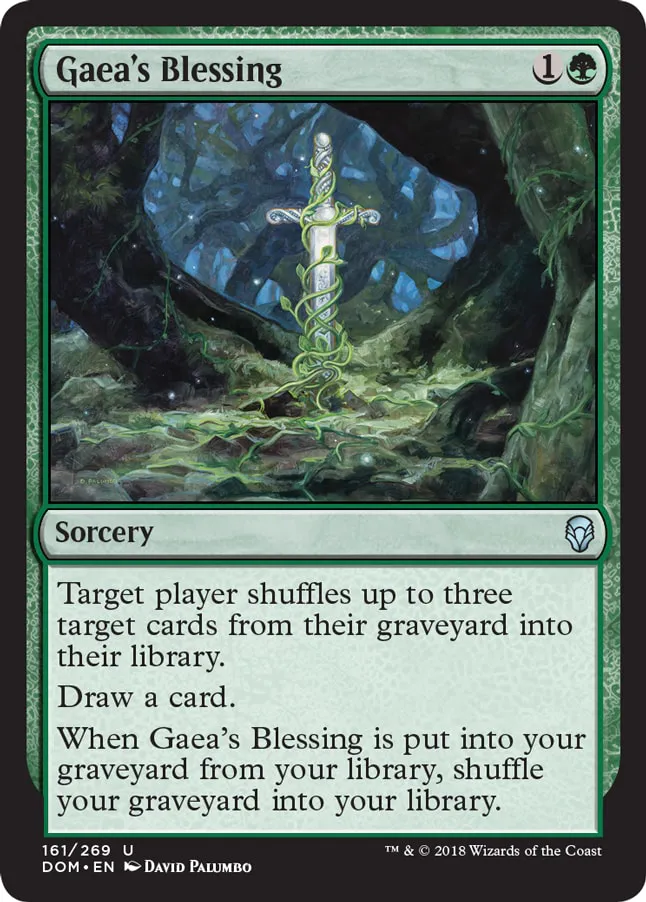 MTG Canarias - DOM 161 - Gaea's Blessing