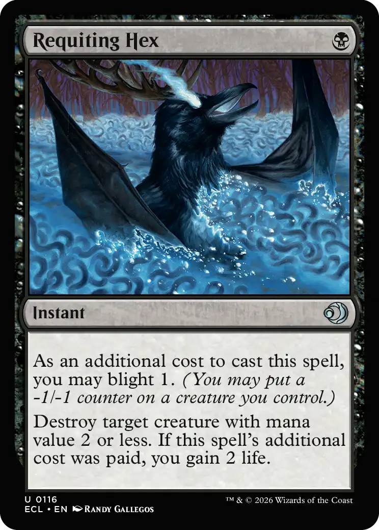 MTG Canarias - ECL 0116 - Requiting Hex