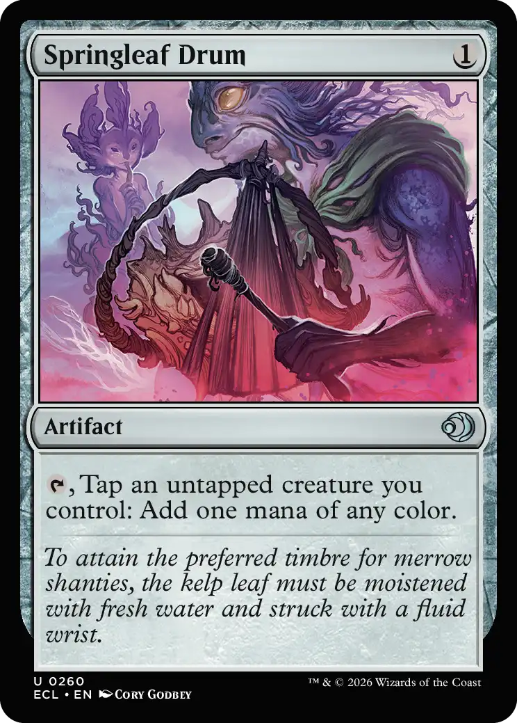 MTG Canarias - ECL 0260 - Springleaf Drum