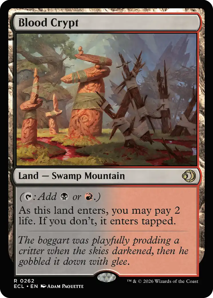 MTG Canarias - ECL 0262 - Blood Crypt