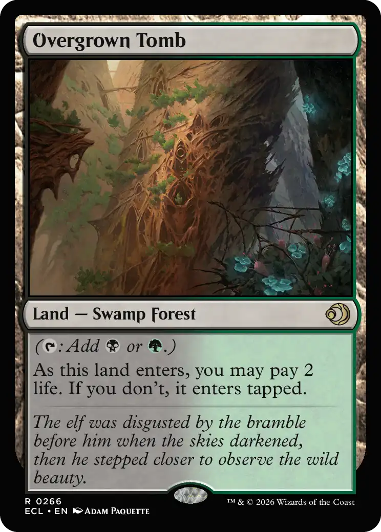 MTG Canarias - ECL 0266 - Overgrown Tomb