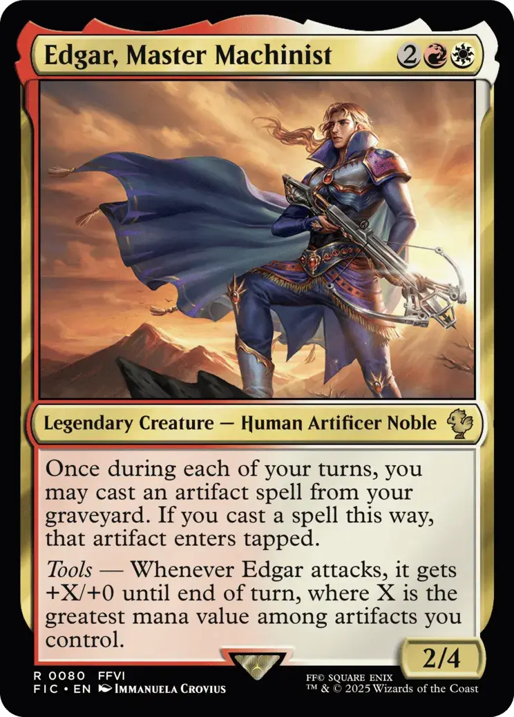 MTG Canarias - FIC 0080 - Edgar, Master Machinist