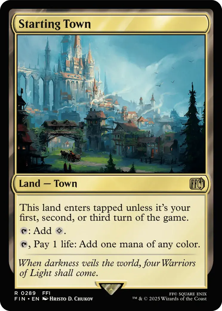 MTG Canarias - FIN 0289 - Starting Town