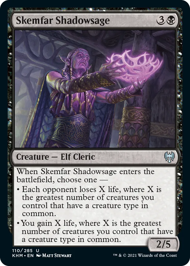 MTG Canarias - KHM 110 - Skemfar Shadowsage
