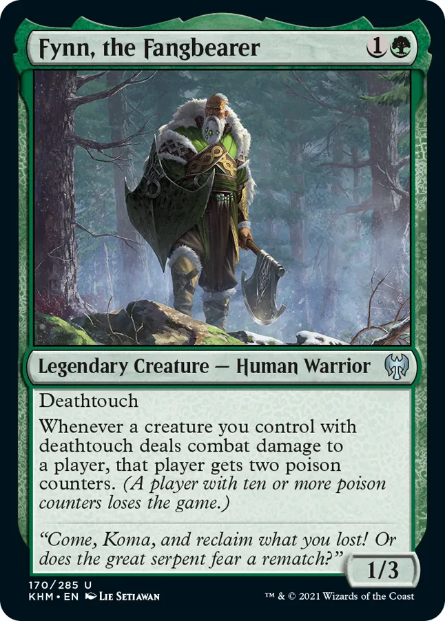 MTG Canarias - KHM 170 - Fynn, the Fangbearer