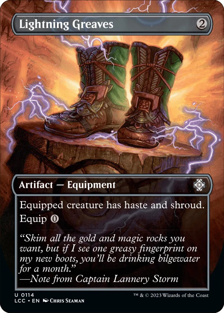 MTG Canarias - LCC 0114 - Lightning Greaves