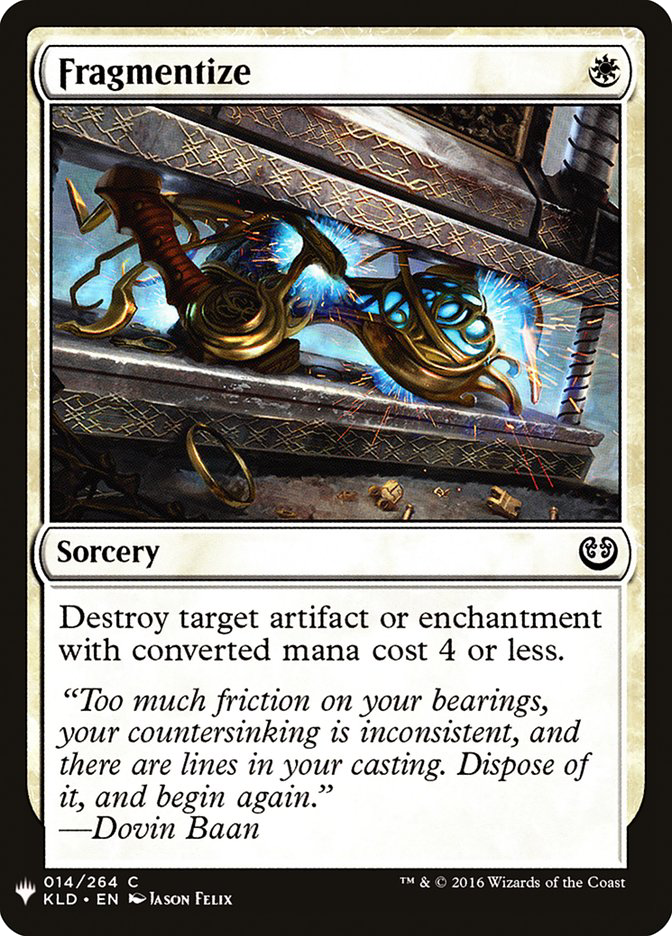 MTG Canarias - MB1 115 - Fragmentize